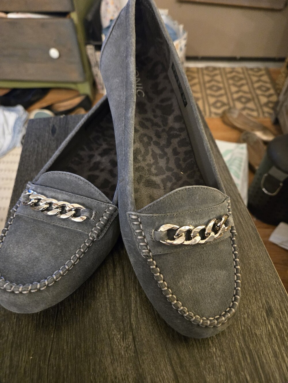 Vionic Mesa Loafers Shoes Slip On Women's Sz  12w